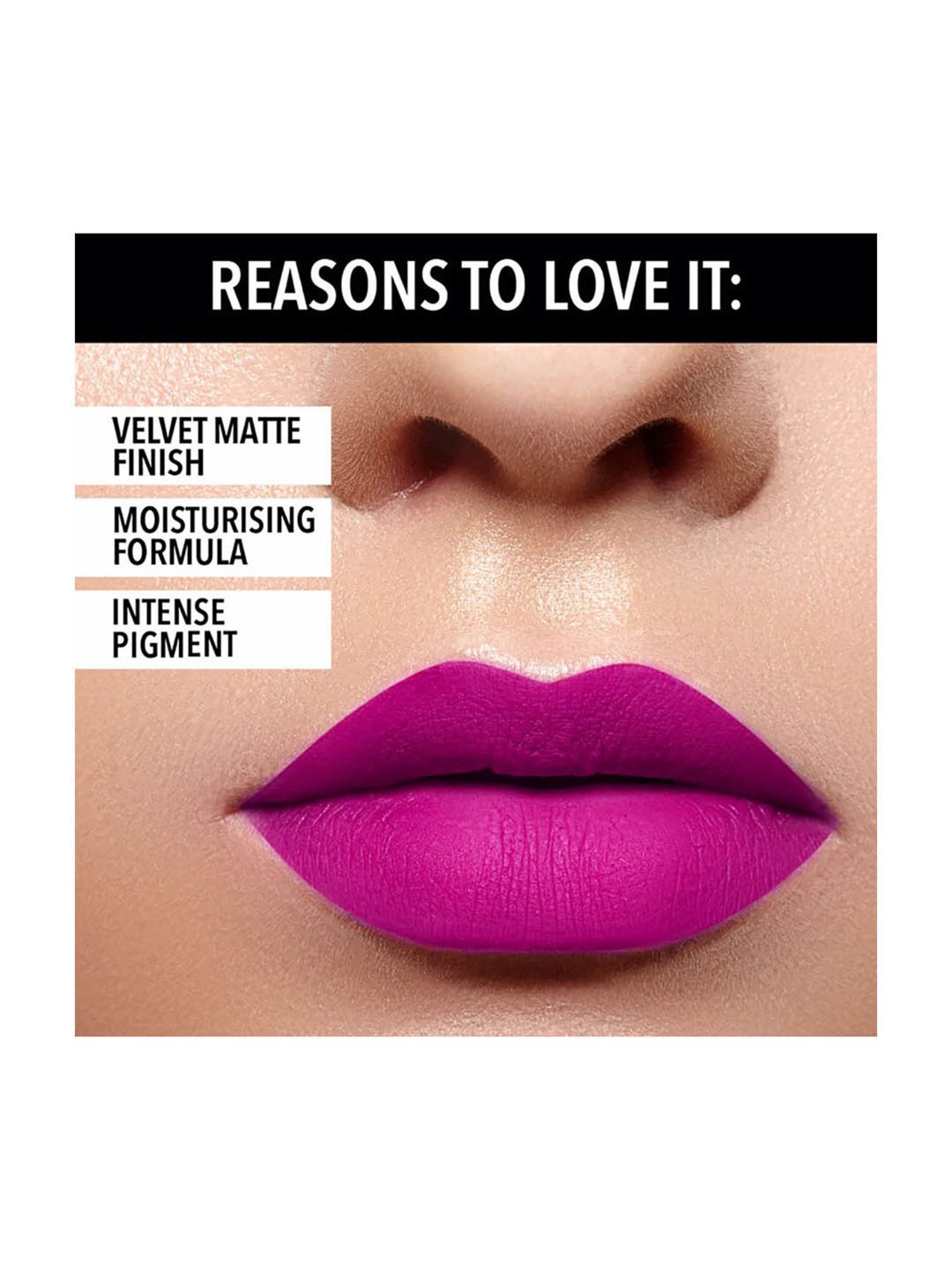 Blue Heaven Intense Matte Lipstick Pink Rush 306 - 4 gm