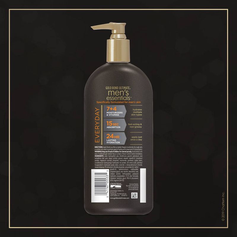 Gold Bond Men's Essentials Hand Face and Body Lotions - 14.5 fl oz