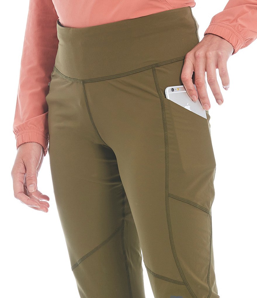 Aventura Shavonne Printed Jacquard Stretch Pull-On Leggings