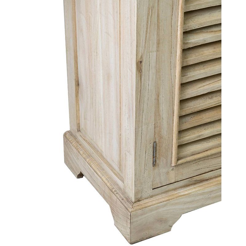 Naples Side Board White/Dark Brown - Chique