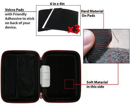 Travel All in 1 Carrying Case Tablet Sleeve Bag for HP Envy/Pro/LG G Pad/Samsung Galaxy Tab/Galaxy Tab 4 Advanced 7.0/Galaxy Tab S2 8.0/Galaxy Tab A/Galaxy/Toshiba Encore 2/Encore