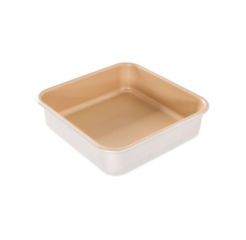 Fat Daddio's RMP-10 Anodized Aluminum Ring Mold Cake Baking Pan, 10 x 3.5 Inches