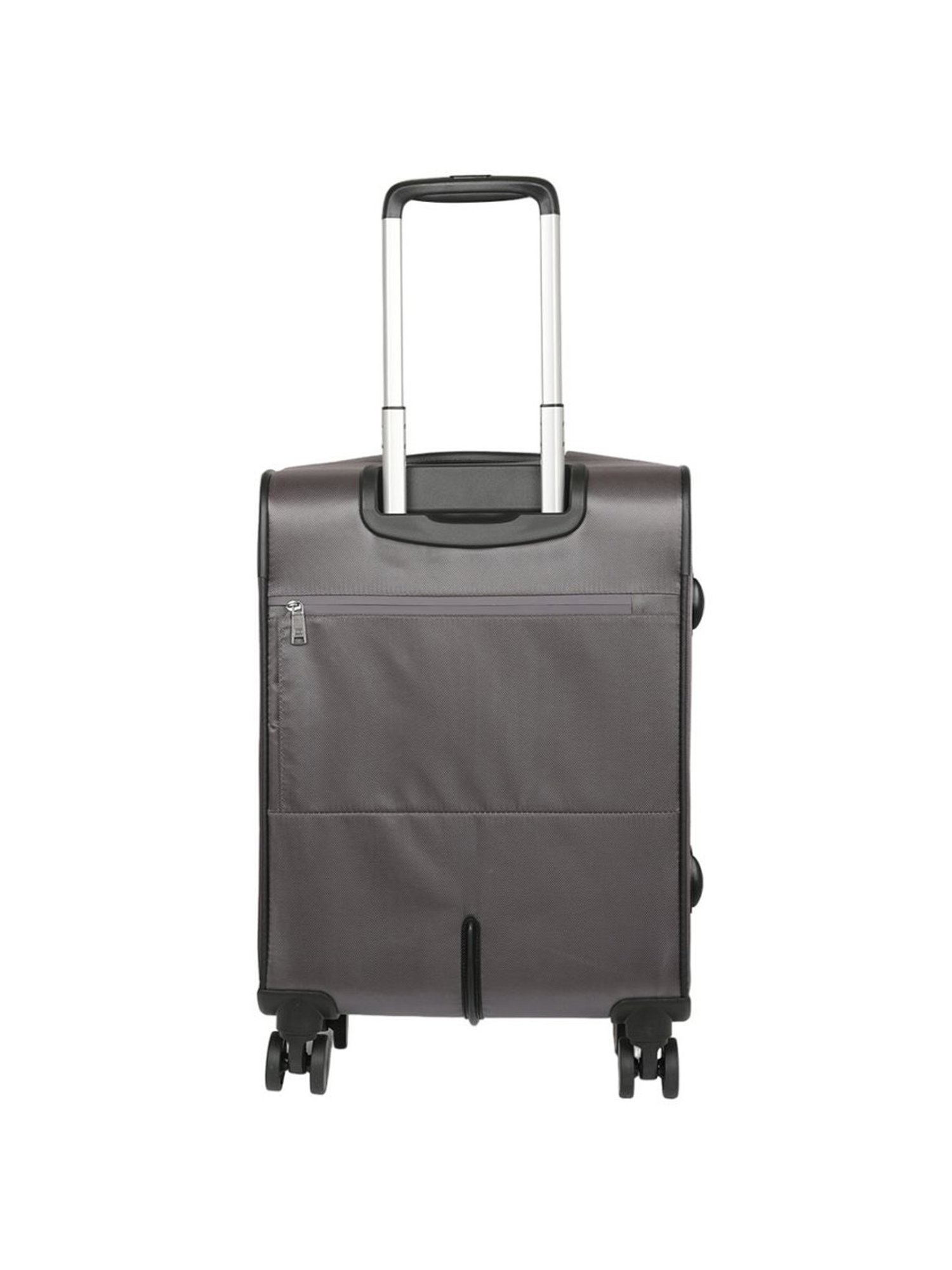 Tommy Hilfiger Westfield Grey Solid Soft Cabin Trolley Bag - 55 Cms