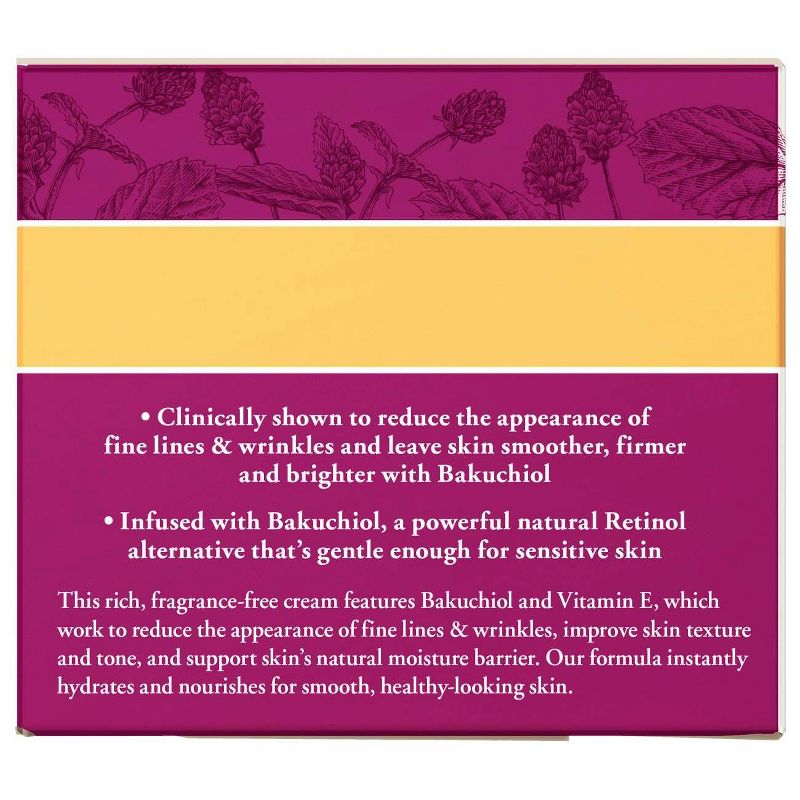 Burt's Bees Renewal Firming Moisturizing Cream - Unscented - 1.8oz