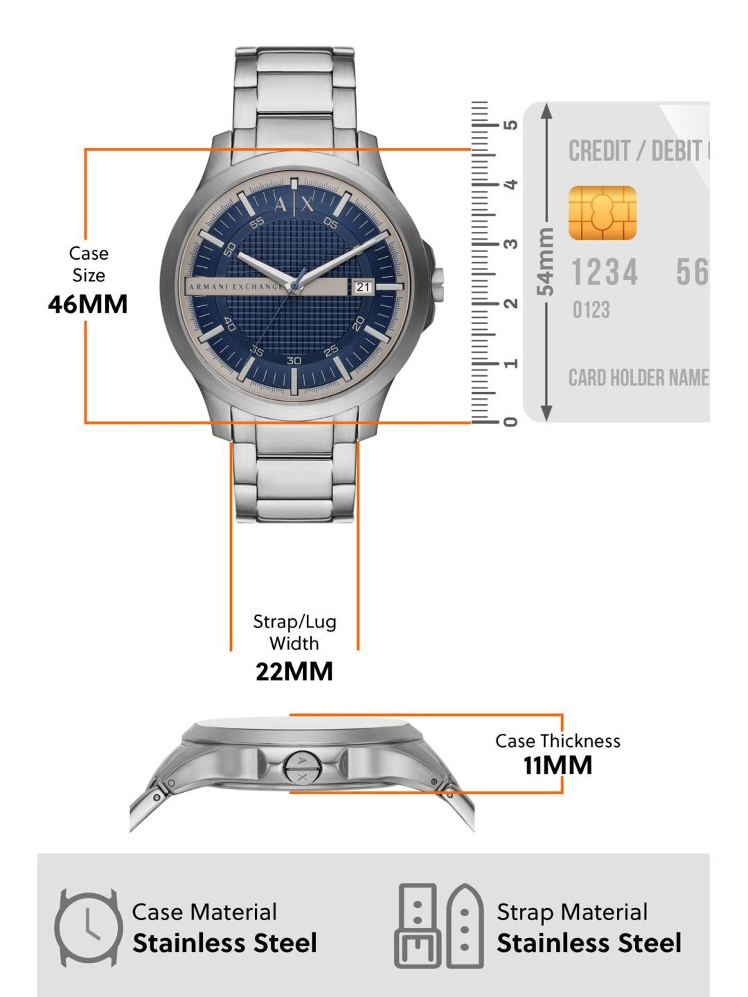 Armani Exchange AX2451 Analog Watch for Men