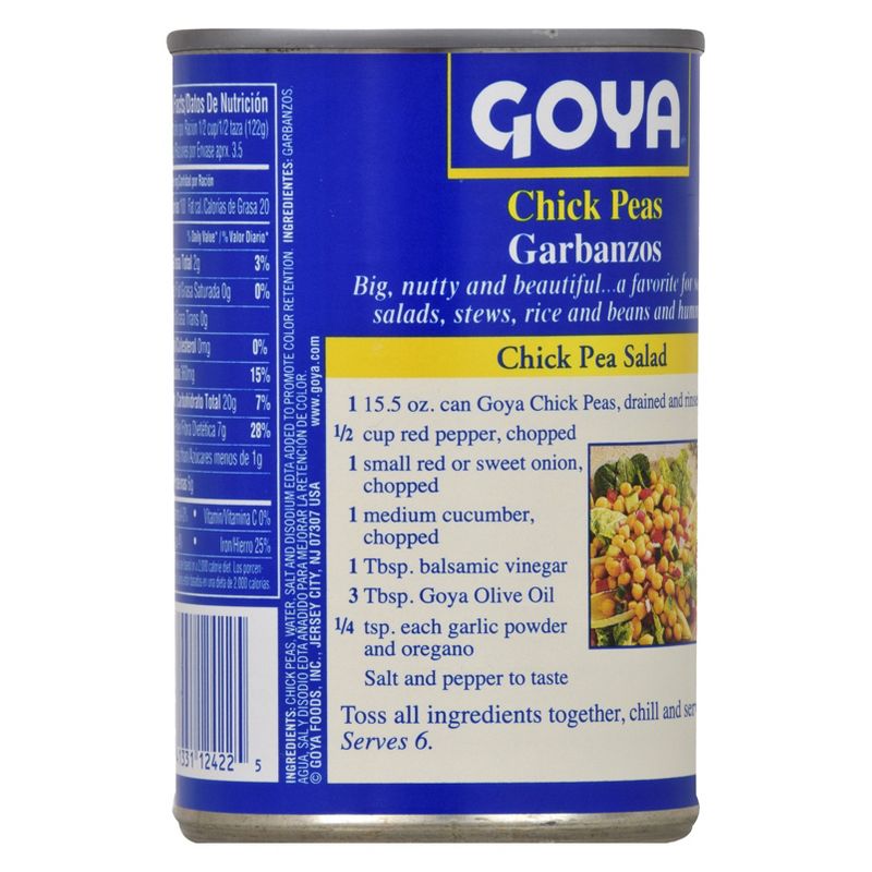 Goya Chick Peas 15.5oz
