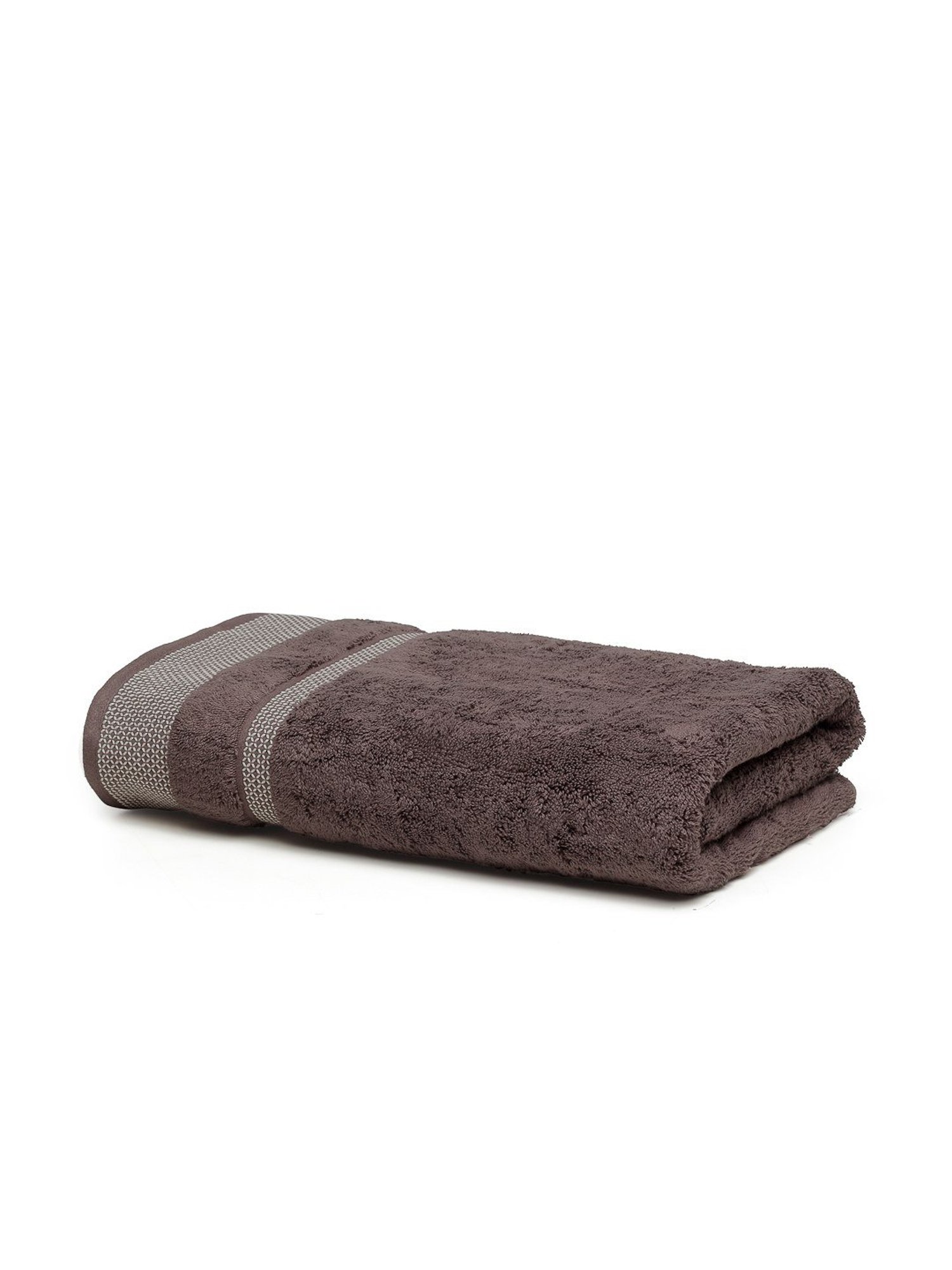 Spaces Hygro Dark Brown 600 GSM Cotton Bath Towel