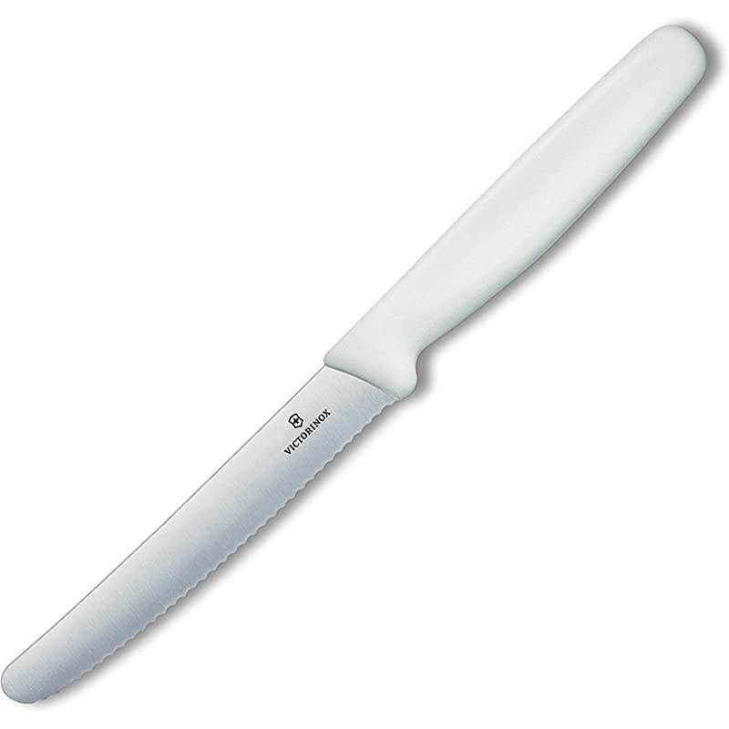 VIC-42502 Steak Knife Serrated White