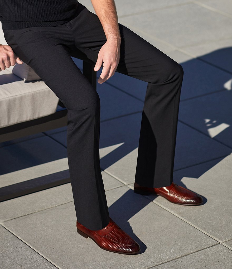 Magnanni Men's Altea Woven Leather Loafers