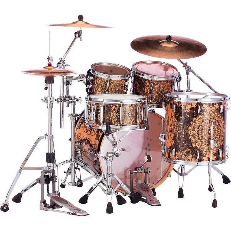 Pearl Masters Maple 4-Piece Shell Pack Cain & Abel