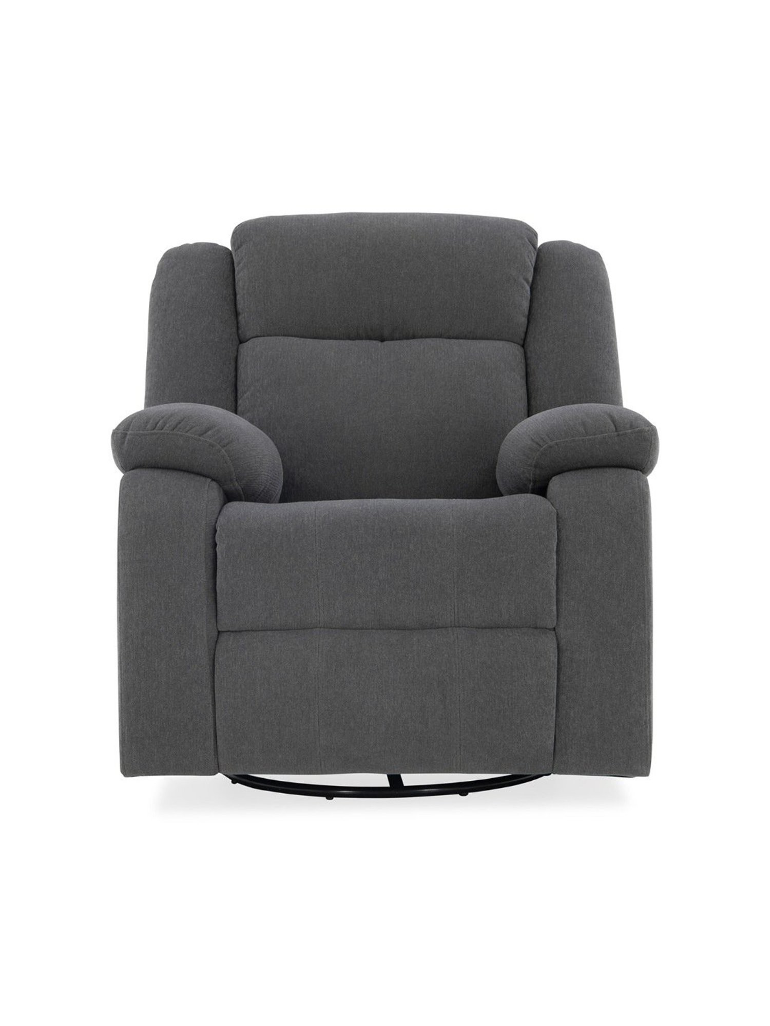 Duroflex Avalon RRR Grey Polyester Rocking & Revolving Single Seater Recliner