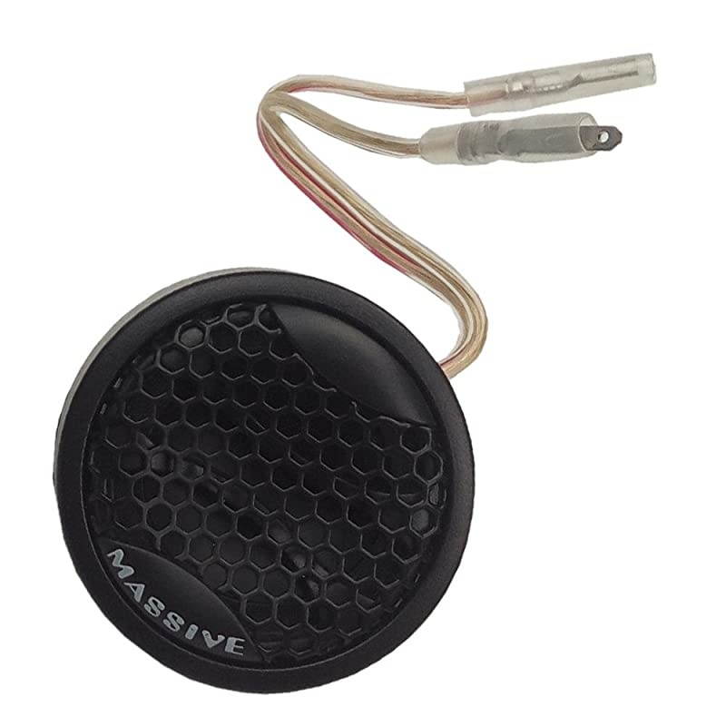 FT1 100 Watts Max 50 Watts RMS FT Series Car Audio Tweeters 20mm Inverted Dome 4 Ohm 360 Degree Swivel Feature for All 3 Included mounting Accessories Pair