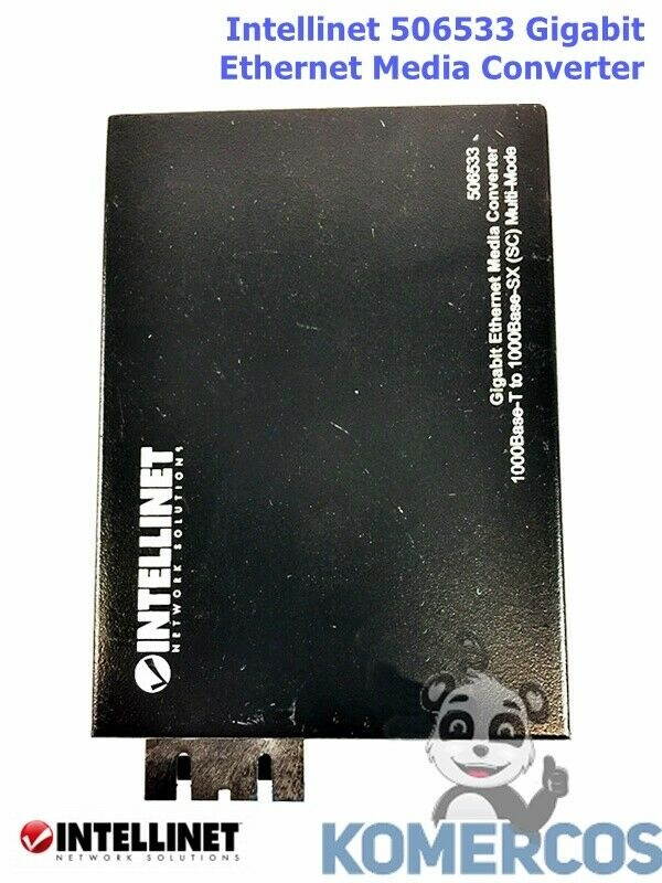 Intellinet 506533 Gigabit Ethernet Media Converter