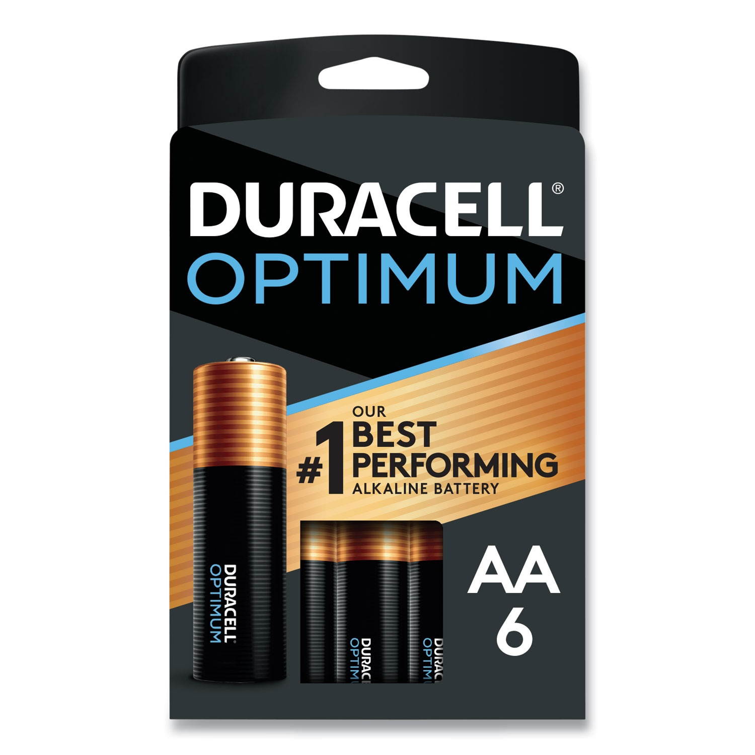 Duracell Optimum AA Batteries, Pack of 6