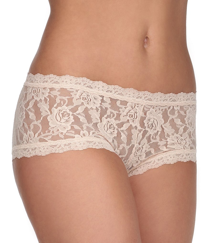 Hanky Panky Stretch Lace Boy Short Panty