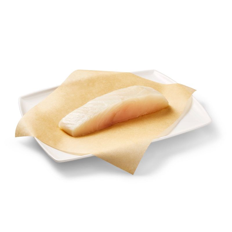 Alaska Halibut Skinless Boneless Fillet - Frozen - 7oz - Good & Gather™
