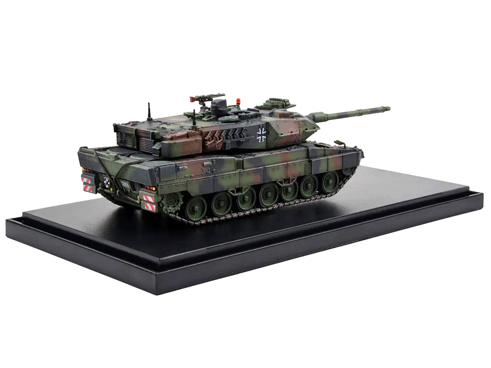German Kampfpanzer Leopard 2A7 Main Battle Tank Woodland Camouflage 1/72 Diecast Model by Panzerkampf