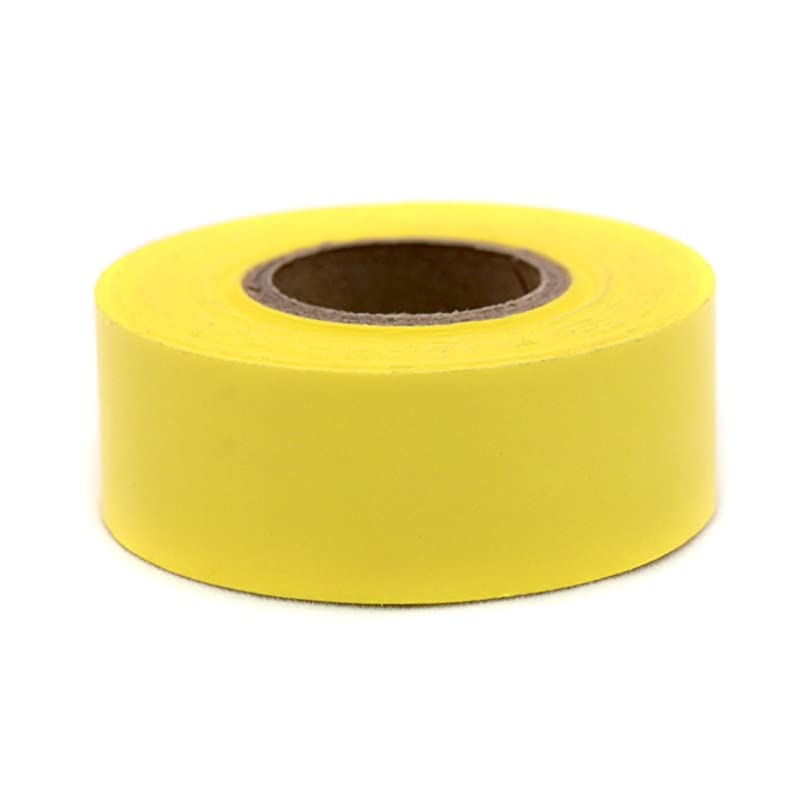1 Inch Clean Remove ColorCode Tape 500 Inch Roll Yellow