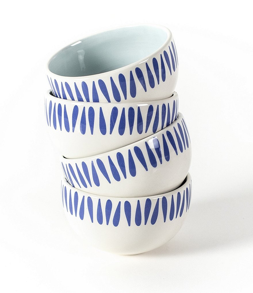 Coton Colors Wedgewood Drop Small Bowl Set of 4