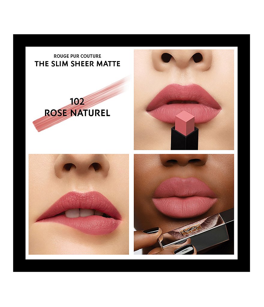 Yves Saint Laurent Beaute Rouge Pur Couture The Slim Sheer Matte Lipstick
