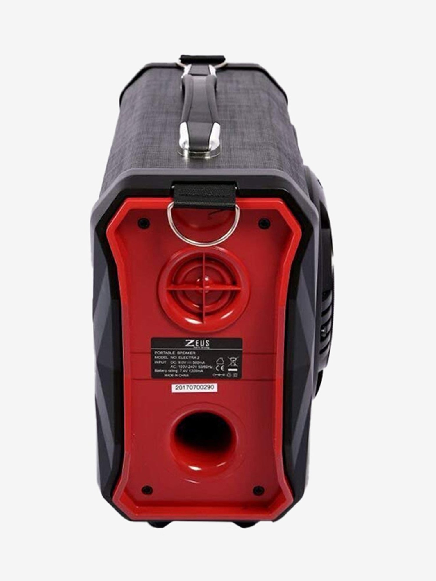 Zeus Electra 2&iquest;5W Mono Channel Portable Speaker (Black)