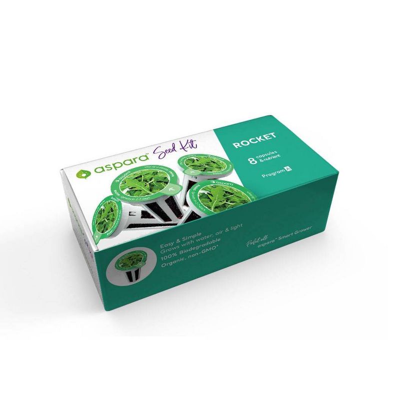Aspara KLS0001 8 Capsule Seed Kit - Rocket