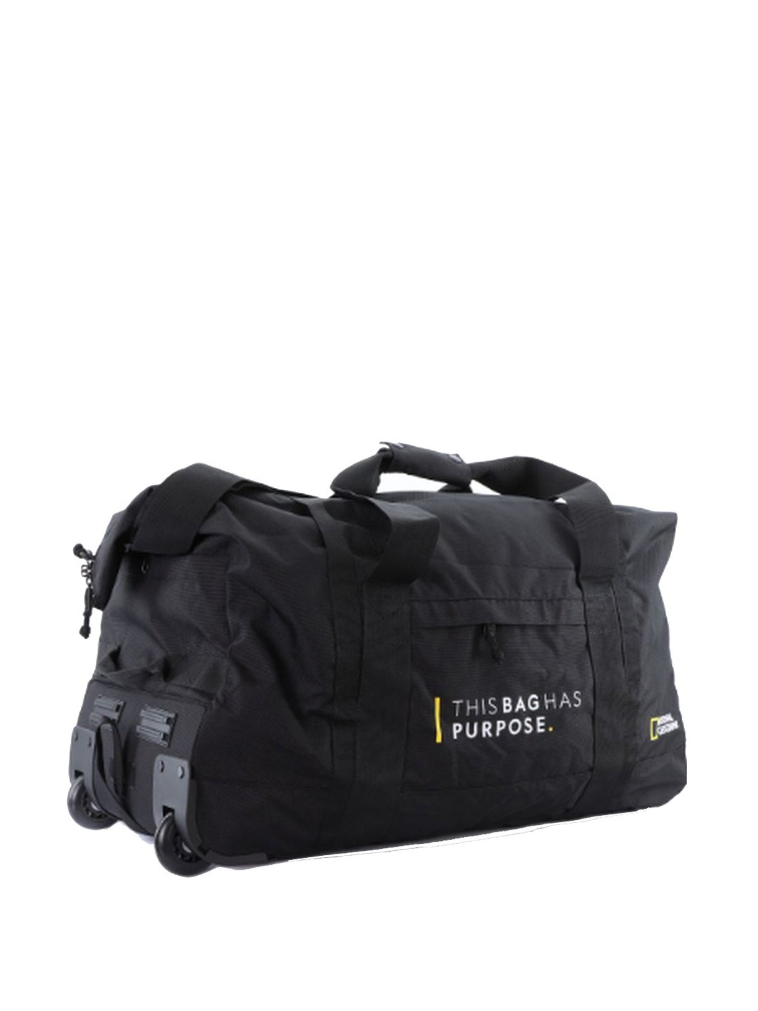 National Geographic Black Medium Duffle Bag