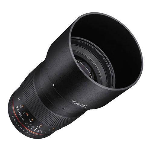 Rokinon 135mm f/2.0 ED UMC Full Frame Manual Focus Lens for Nikon AE DSLRs