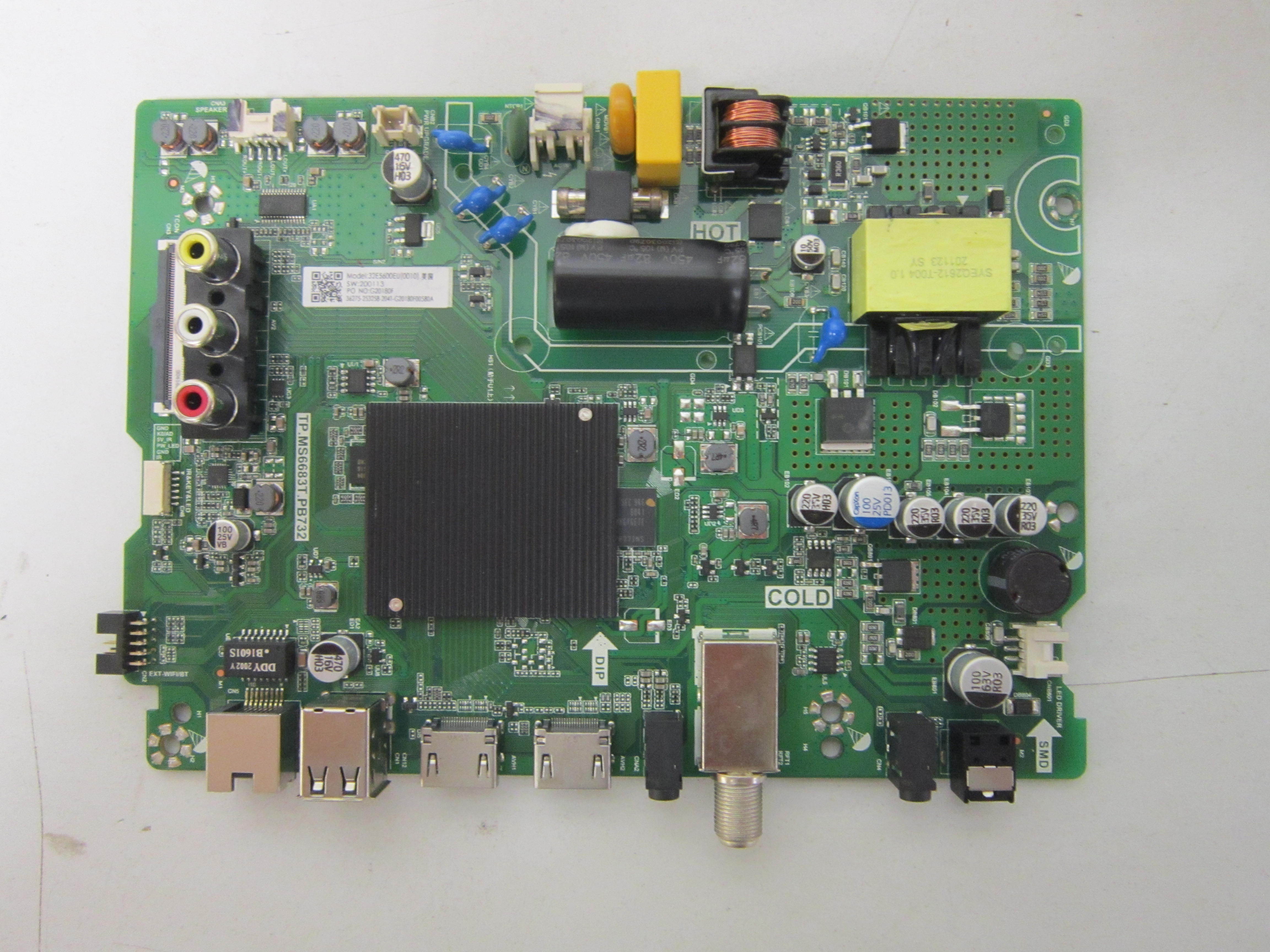 Hisense 32H5500F Main Board (TP.MS6683T.PB732) 200113