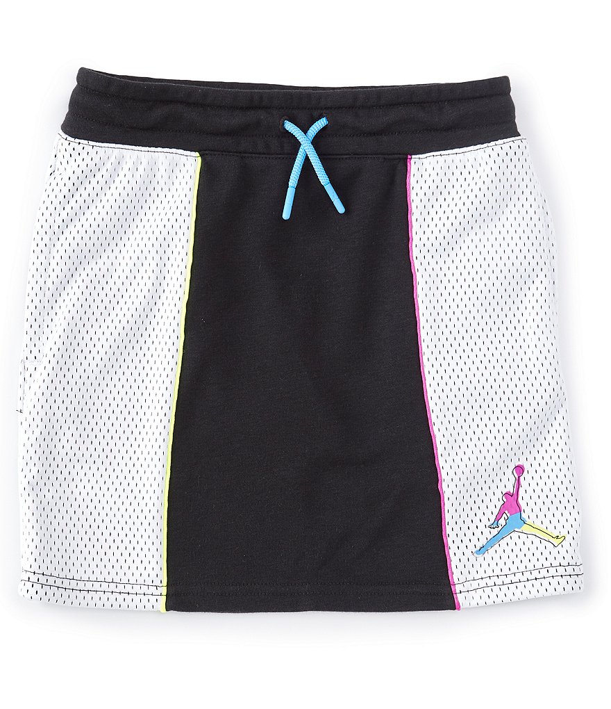 Jordan Big Girls 7-16 Color Outside The Lines French Terry Skirt
