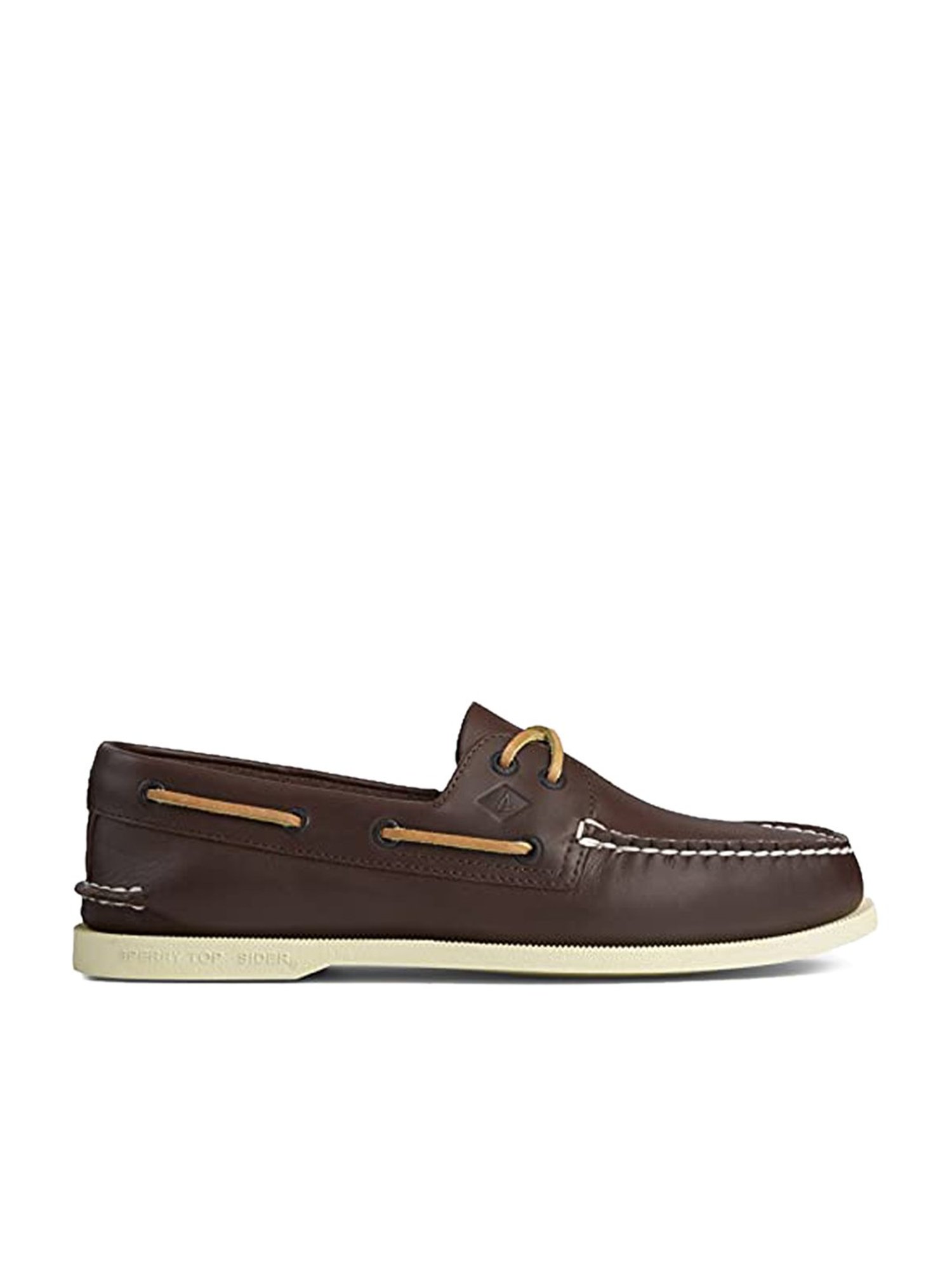 SPERRY Men's A/O Burnished Dark brown Boat Shoes