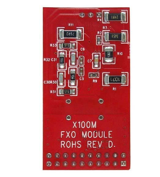 FXO X100M single Module for X100P TDM400P TDM410P AEX410 A410p A400p A1600P TDM1600P