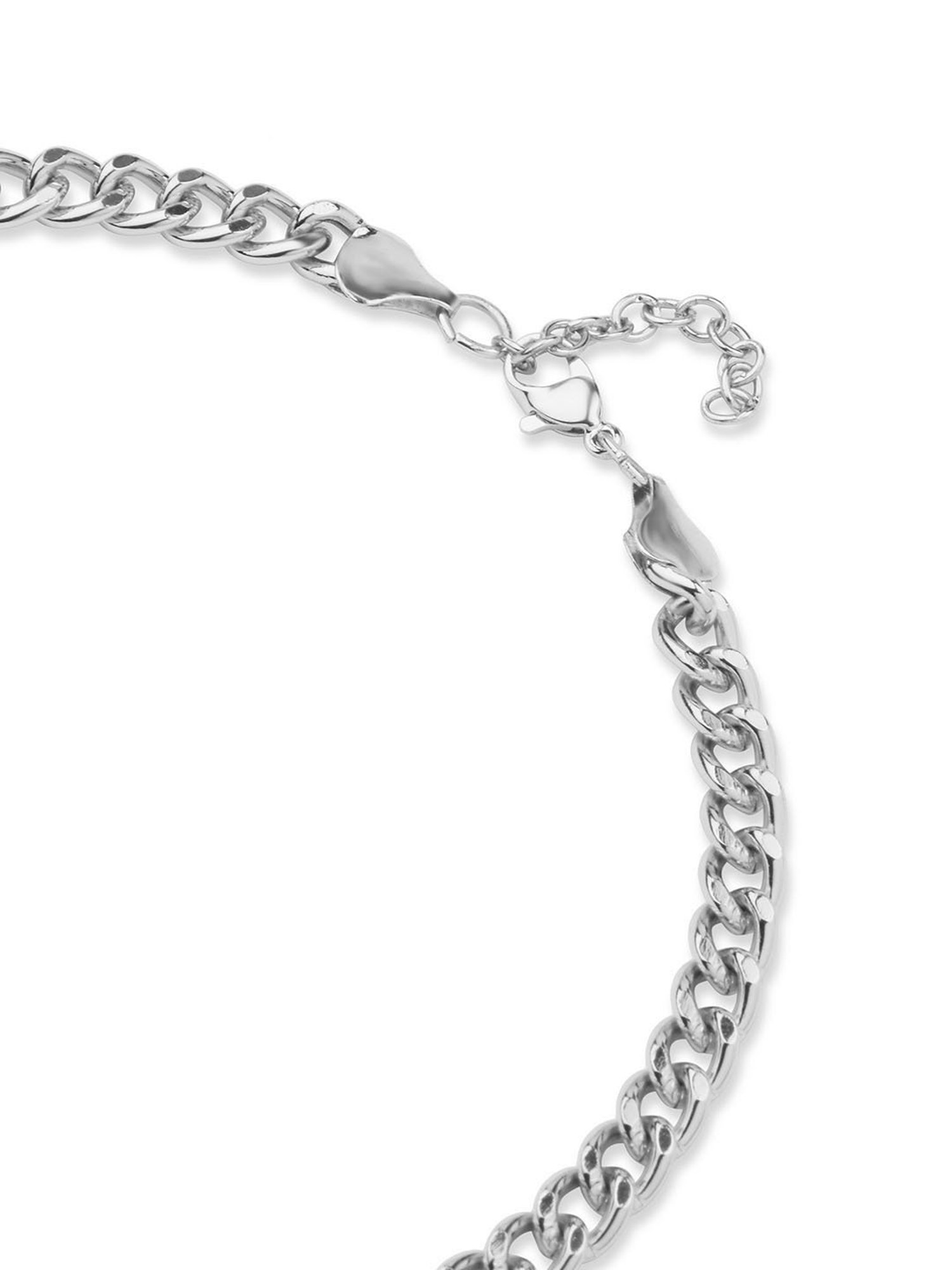 The Bro Code Silver-Plated Linked Necklace for Men