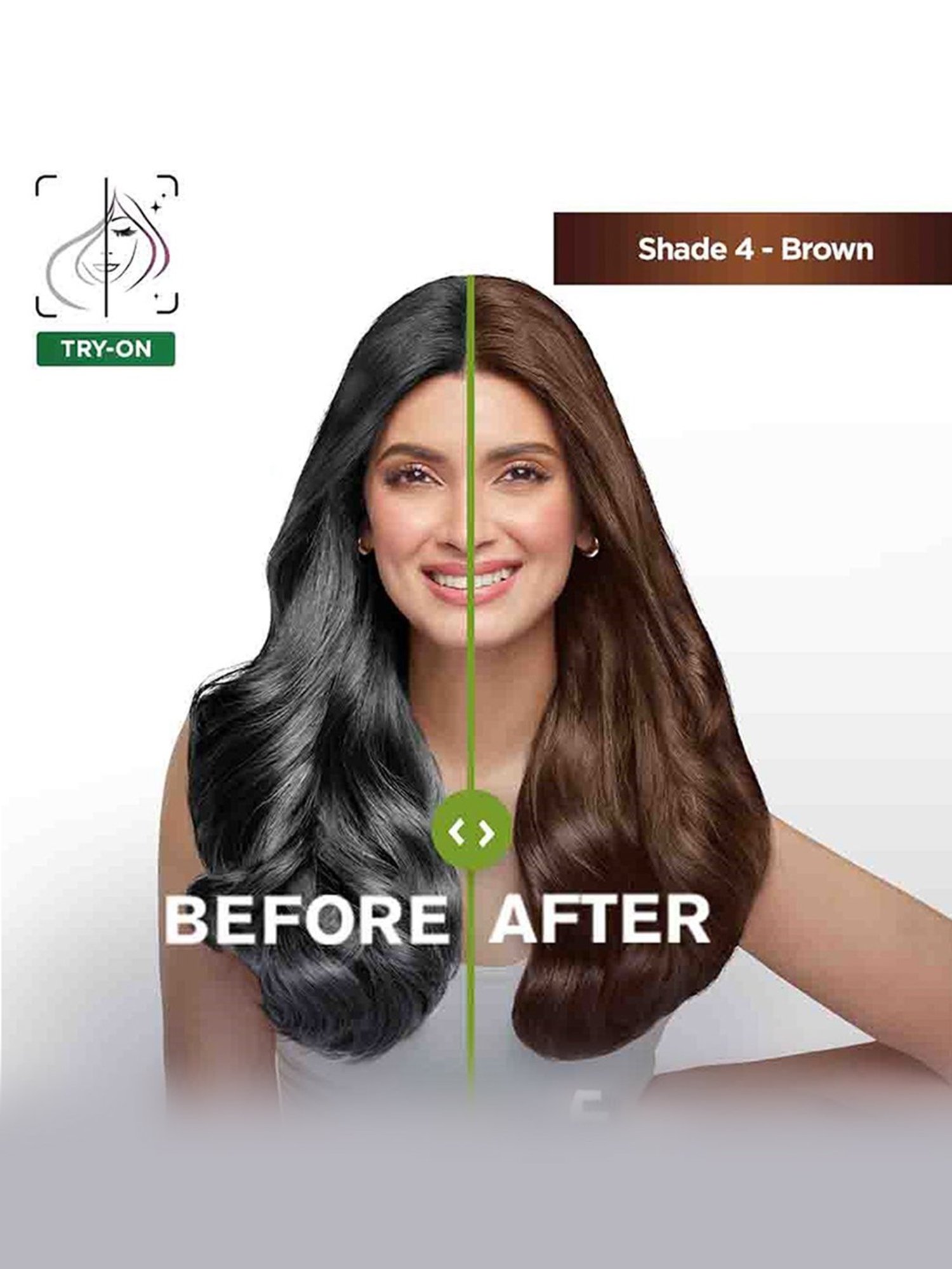 Garnier Color Naturals Creme Hair Color Shade 4 Brown - 70 ml + 60 gm