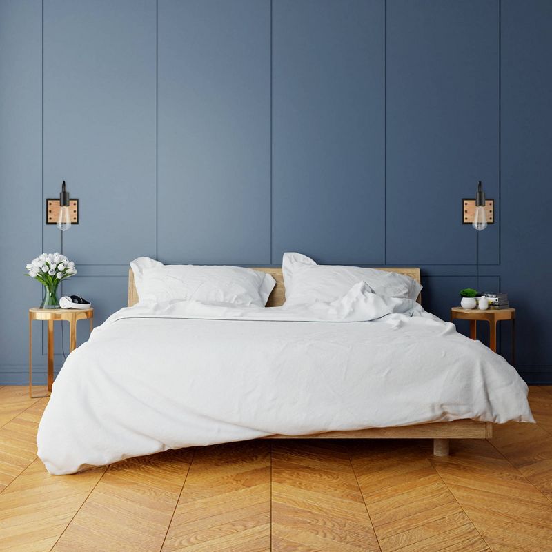 Faux Wood Oakland Wall Sconce Matte Black - Globe Electric