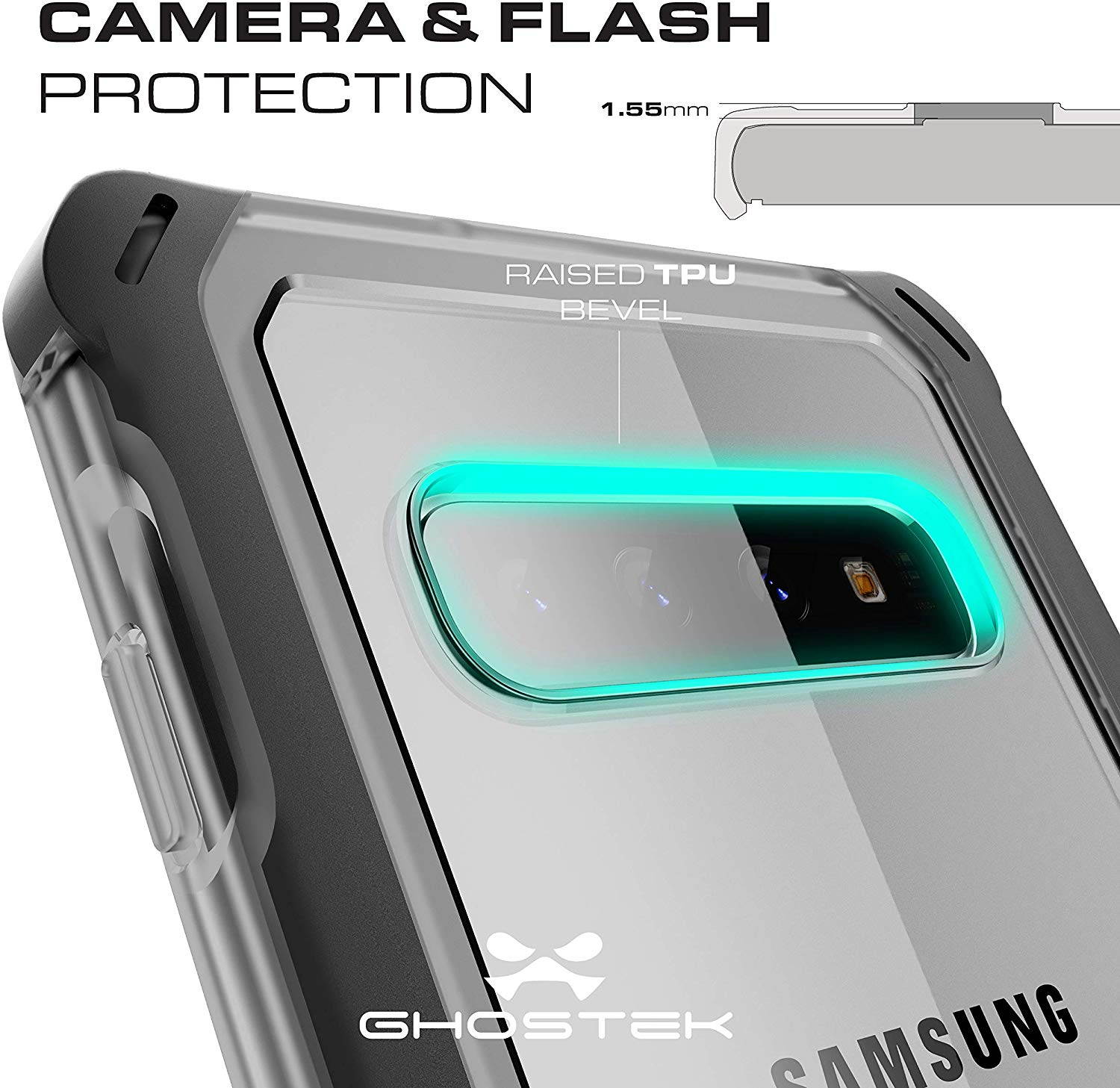 Ghostek Cloak Ultra-Thin Drop Protection Case Designed for Samsung Galaxy S10e &ndash; Pink