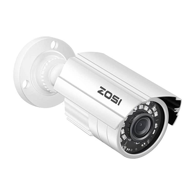 1080P 20MP HD 1920TVL Hybrid 4in1 TVICVIAHD960H CVBS CCTV Security Camera Indoor Outdoor 80ft Night VisionAluminum Metal Cam For 960H720P1080P5MP4K analog Surveillance DVR White