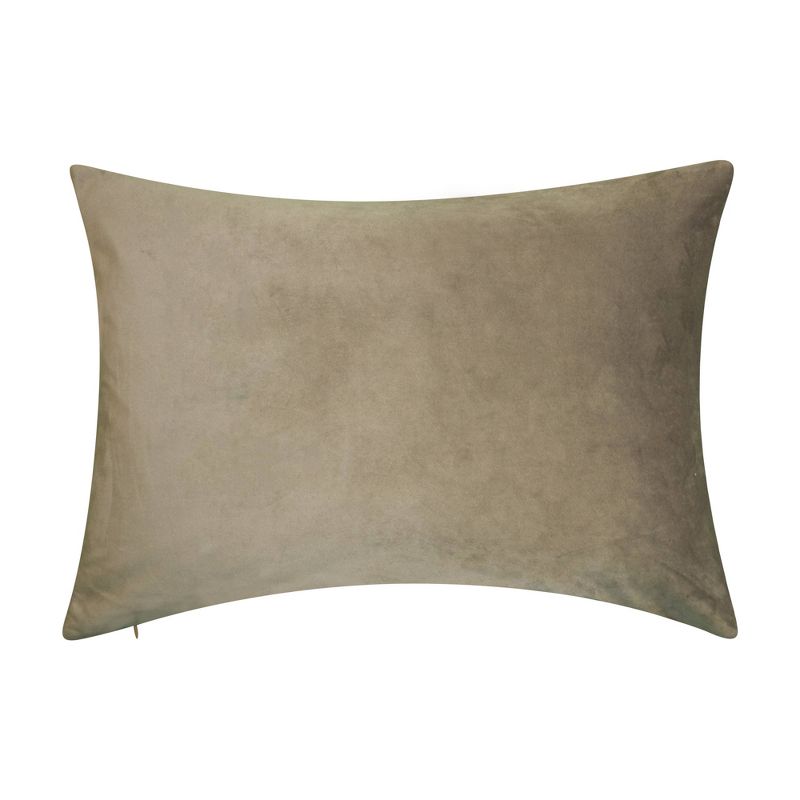 13"x20" Butterfly Throw Pillow Gray - Edie@Home