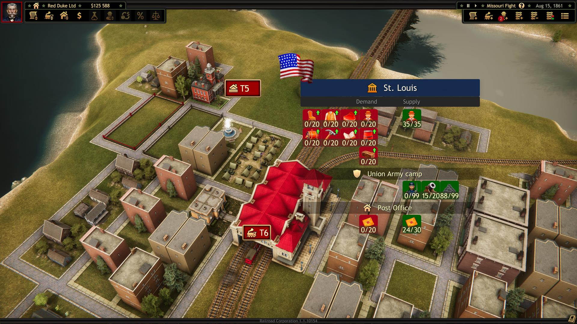 Railroad Corporation - Civil War  [Online Game Code]