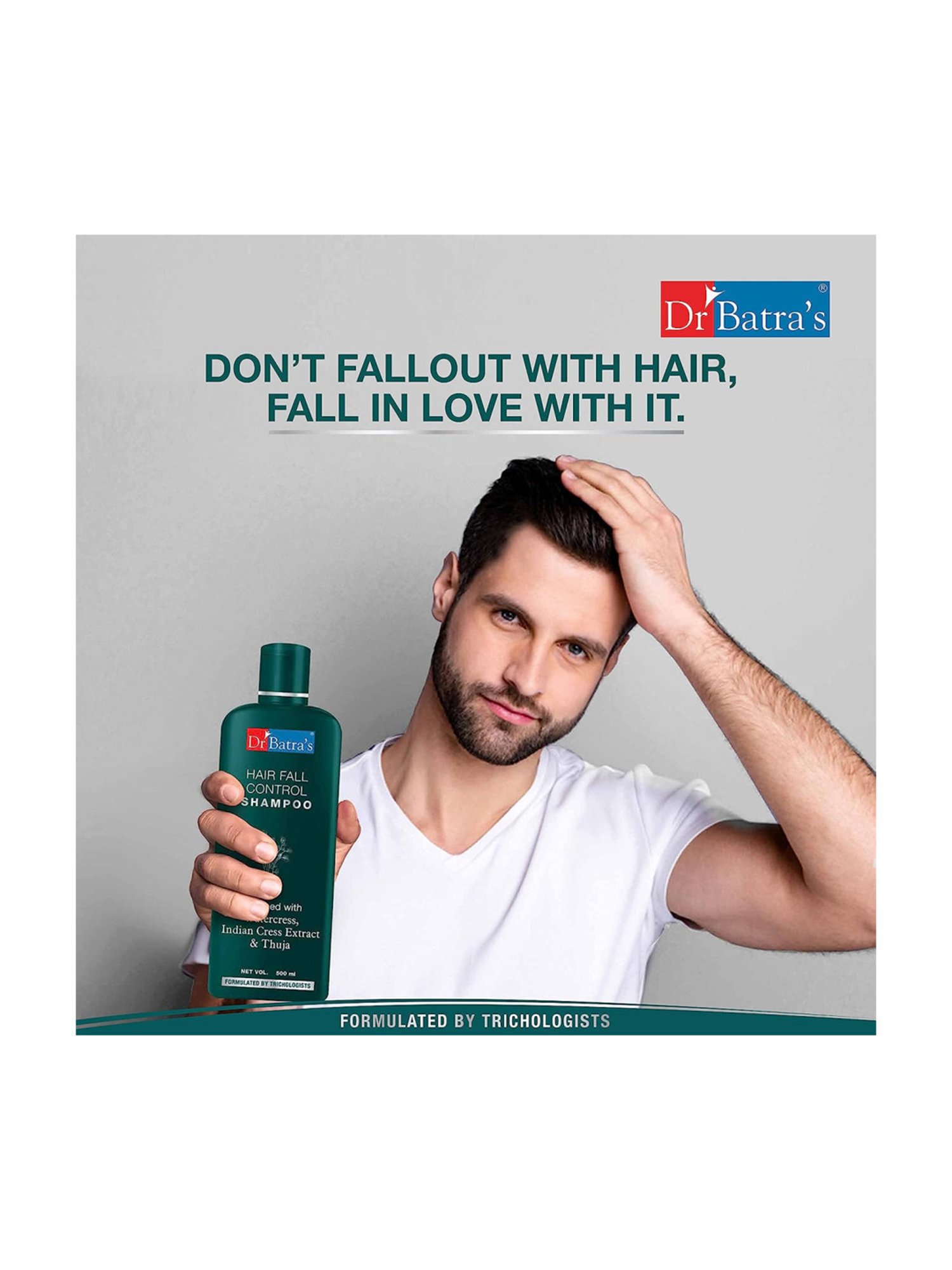 Dr. Batra's Hair Vitalizing Serum, Hair Fall Control Shampoo, Hair Oil & Conditioner