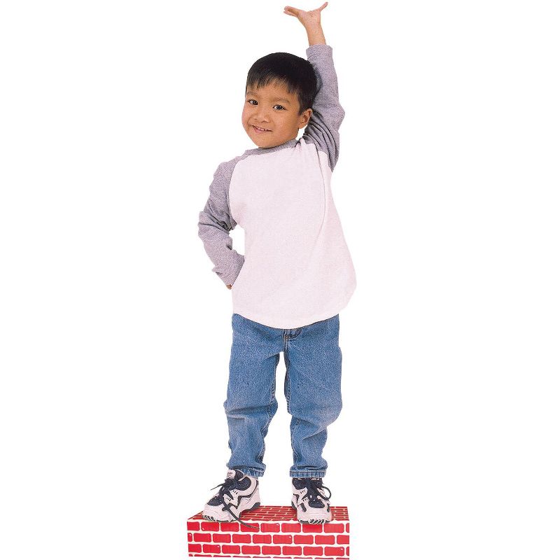 Childcraft Corrugated Building Blocks, Large, Red, set of 16