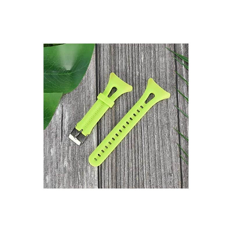 Watch Band Compatible with Garmin Forerunner 10 Forerunner 15 Running Watch Soft Silicone Replacement Wristband for Garmin Forerunner 1015 Smart Watch Women Men