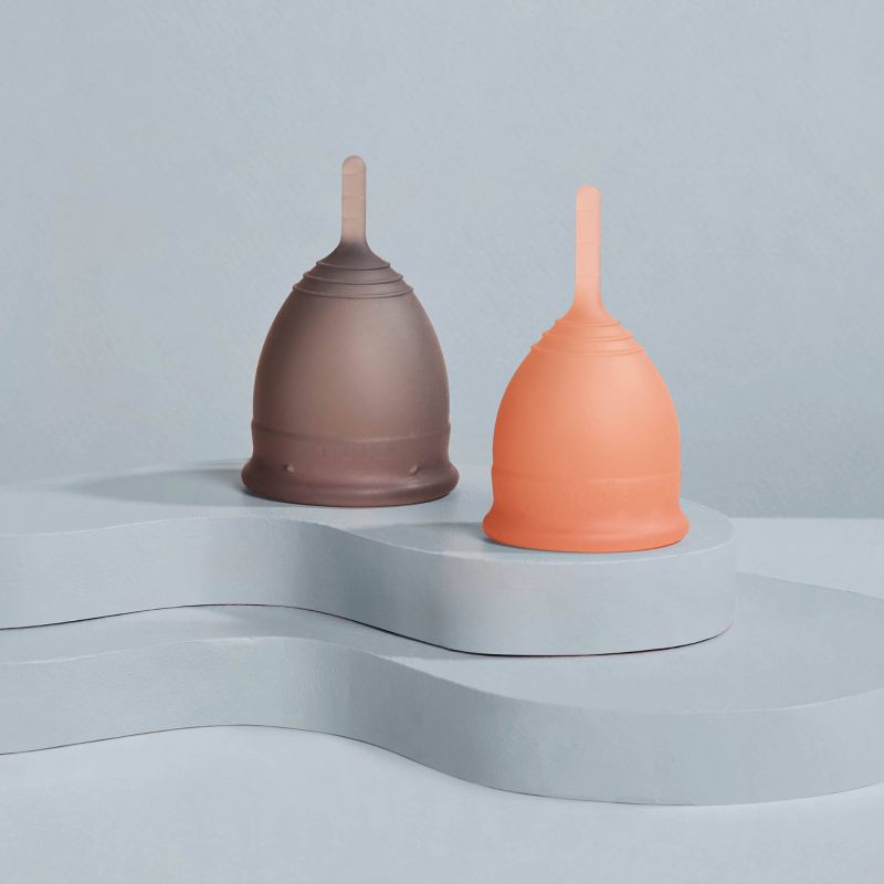 Saalt Soft Menstrual Cups - Small & Regular - 2pk