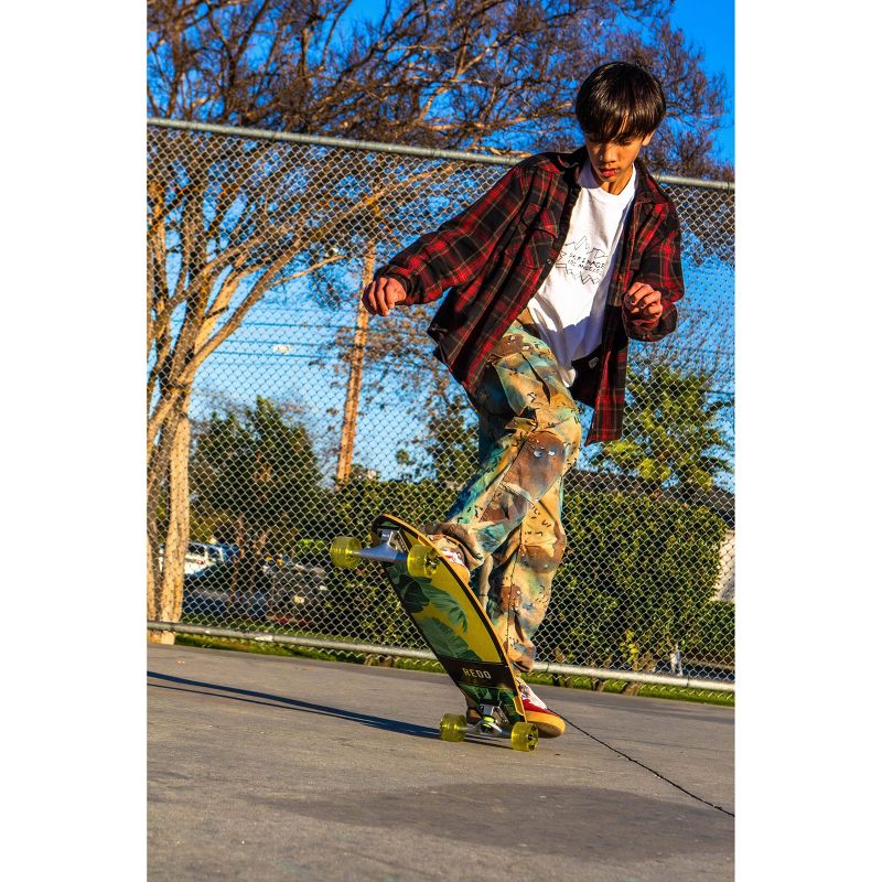 ReDo Skateboard 34.5" San Diego Bright Palms Longboard