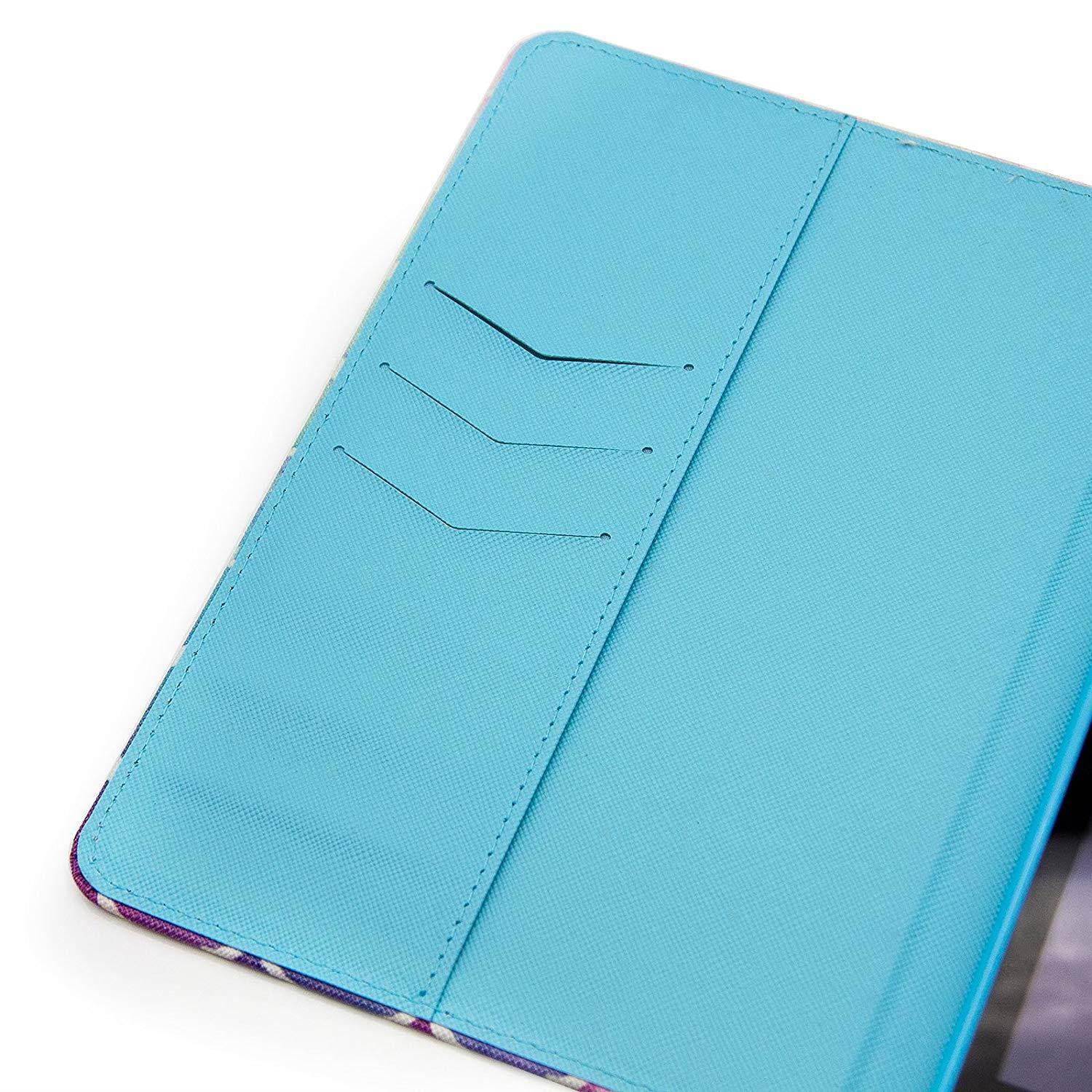 iPad Mini 2&3 Case, iPad Mini Case, Dteck(TM) Slim Fit [Stylus Holder] Flip Folio Stand Leather Case with Auto Sleep/Wake Feature Wallet Cover for Apple iPad Mini 1/2/3 (Gold Ring Flower)