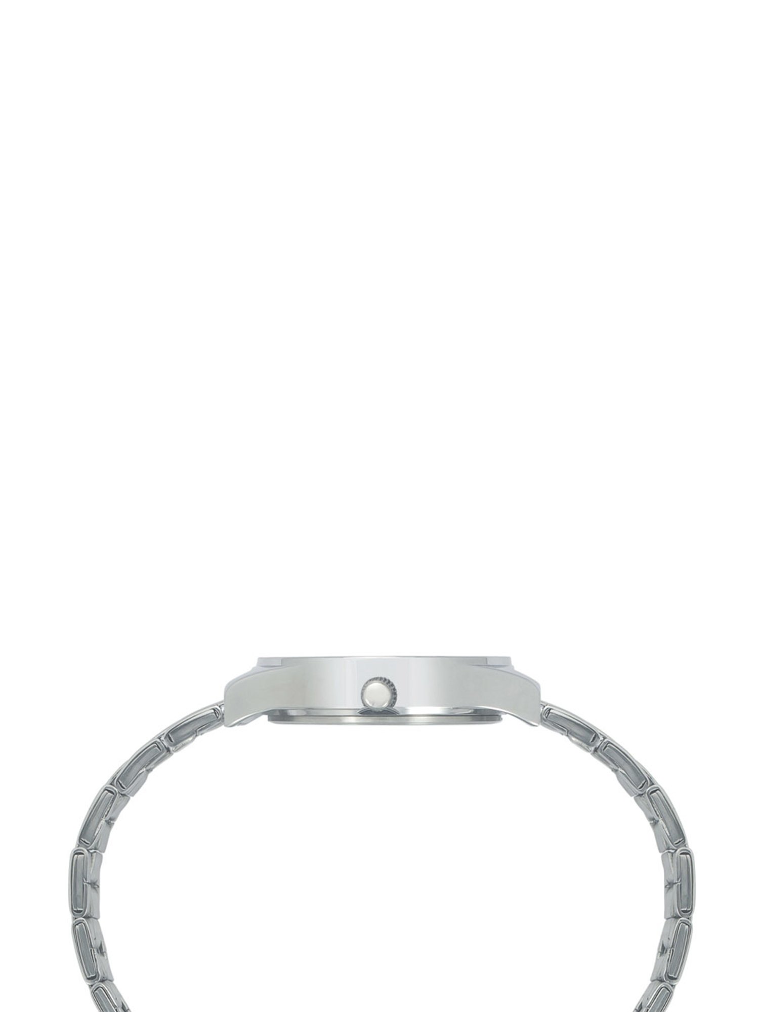 Helix By Timex Silver Round Dial Analog Stainless Steel Women Watch - TW049HL04