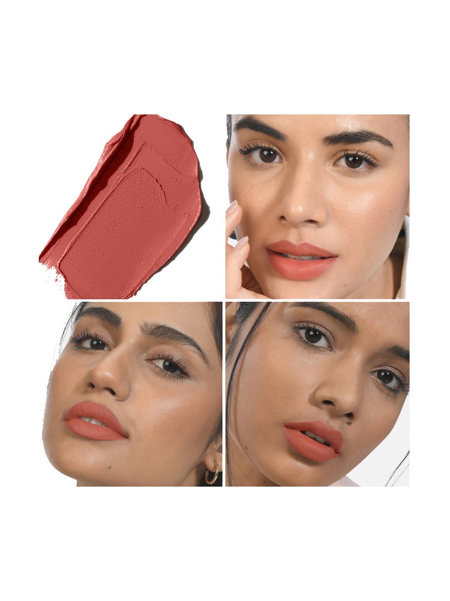 Kiro Beauty Lush Moist Matte Long Lasting Lipstick Dusky Peach - 4.2 gm