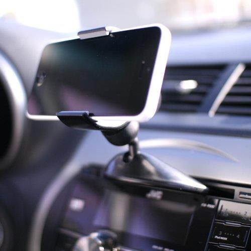 Koomus CD-Eco Universal CD Slot Smartphone Car Mount Holder for all iPhones and Android Devices