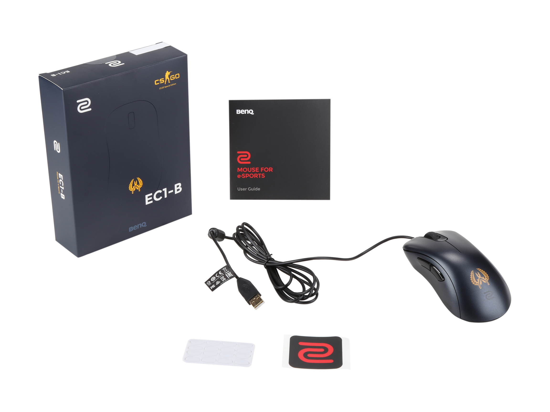 ZOWIE GEAR EC1-B CS:GO Ergonomic Gaming Mouse for eSports (Large)