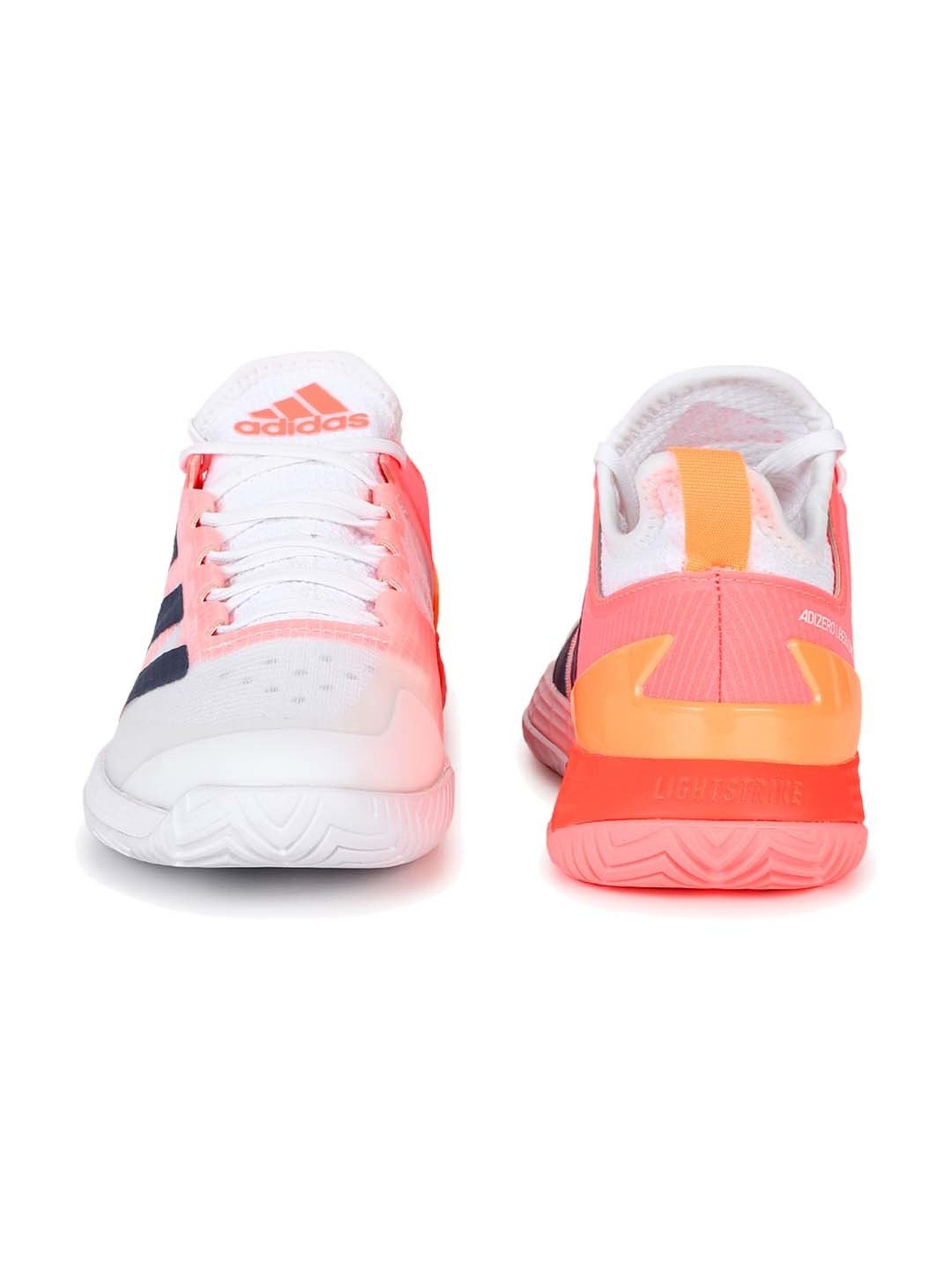 adidas Women's adizero ubersonic 4 White Tennis Shoes